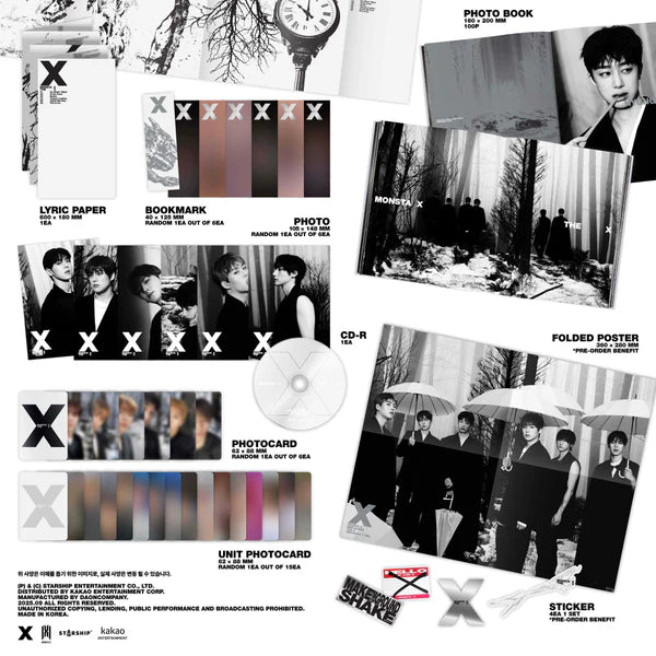 MONSTA X - 13th Mini Album [THE X]