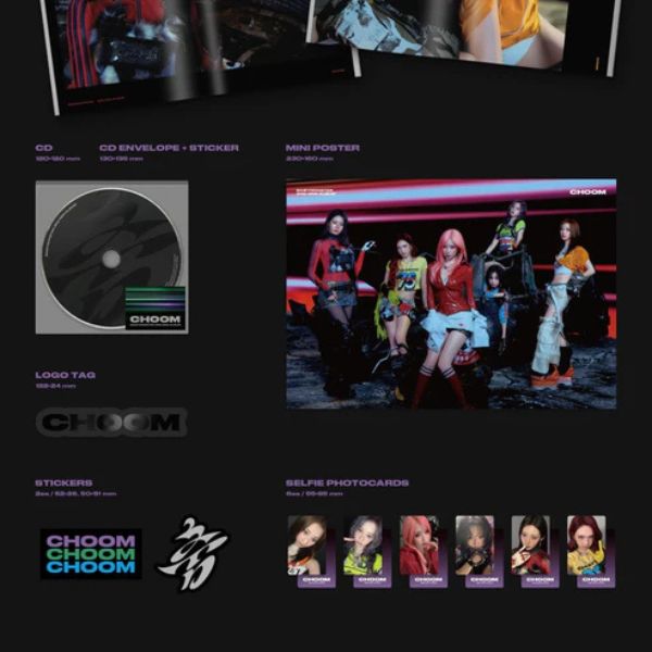 BABYMONSTER - 3rd Mini Album [CHOOM] (3 VERSIONS)