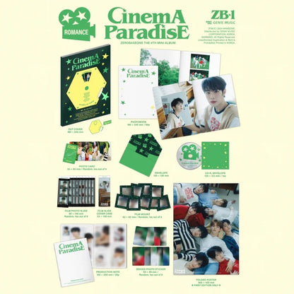 زيروبايسون - الألبوم المصغر الرابع سينما بارادايس - قرص مضغوط