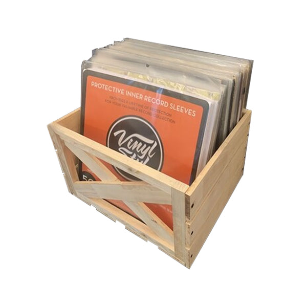 Vinyl Styl VS-RS-06l Express LP Crate 12 Inch LP Record Storage 40+ Capacity Wood. Buy now online music store in UAE