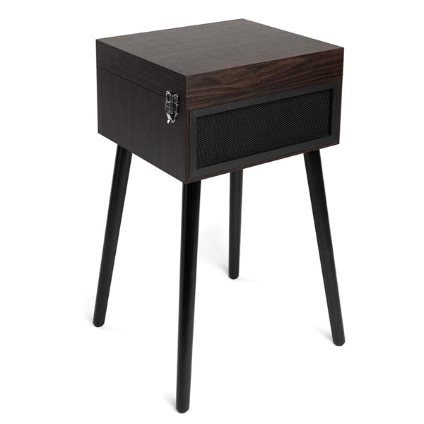 Victrola VTA-75-ESP Liberty 5-in-1 Turntable Music EntertainmentCenter with Bluetooth Wireless FM Radio USB Recorder Wood (Espresso)