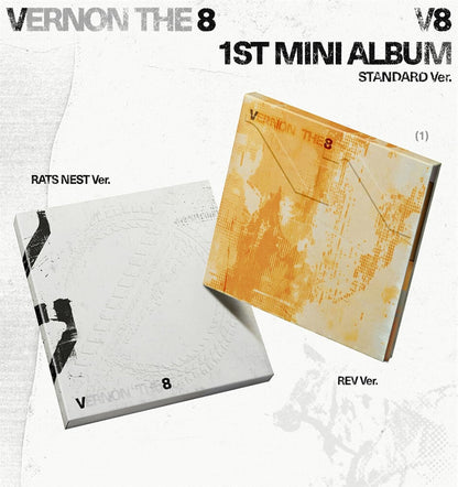 V8 (SEVENTEEN) - 1st Mini Album [V8] (RATS NEST Ver. / REV Ver.) - CD