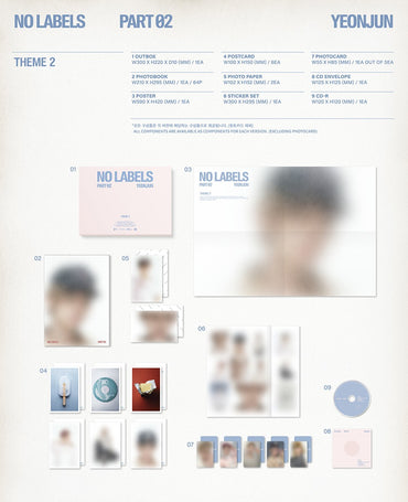 YEONJUN - 2nd Mini Album [NO LABELS: PART 02] (THEME 1) - CD