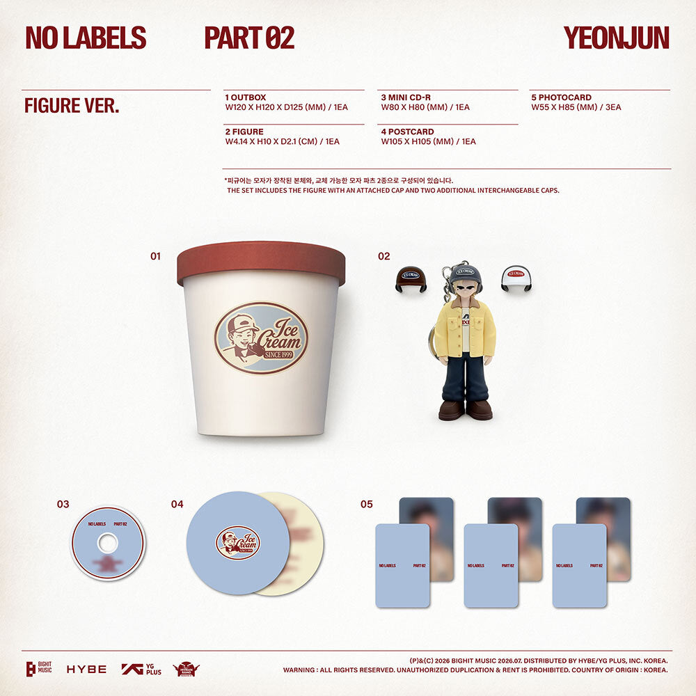 Yeonjun - 2nd Mini Album [NO LABELS: PART 02] (Figure Ver.) - CD