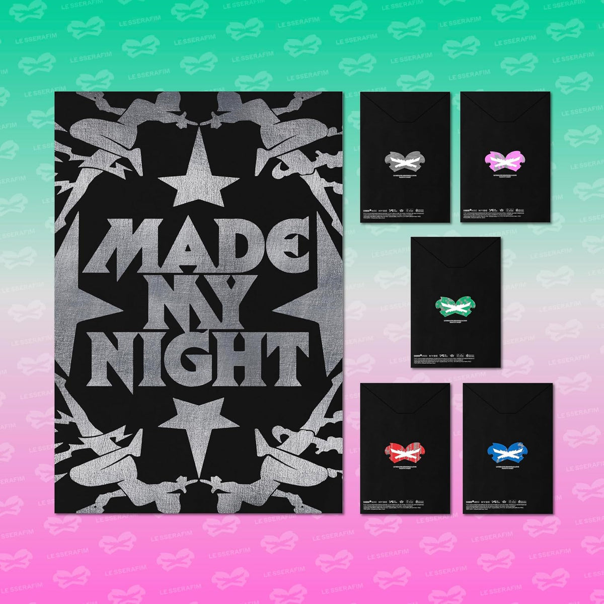 LE SSERAFIM - 2nd Single Album [Made My Night] (Compact Ver.)(Random) - CD