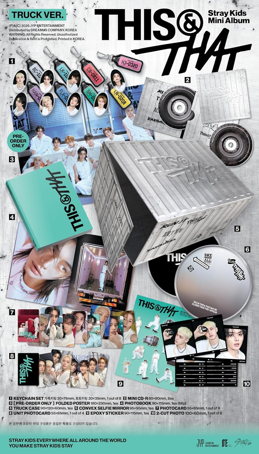 Stray Kids - 10th Mini Album [THIS & THAT] (TRUCK VER.) - CD
