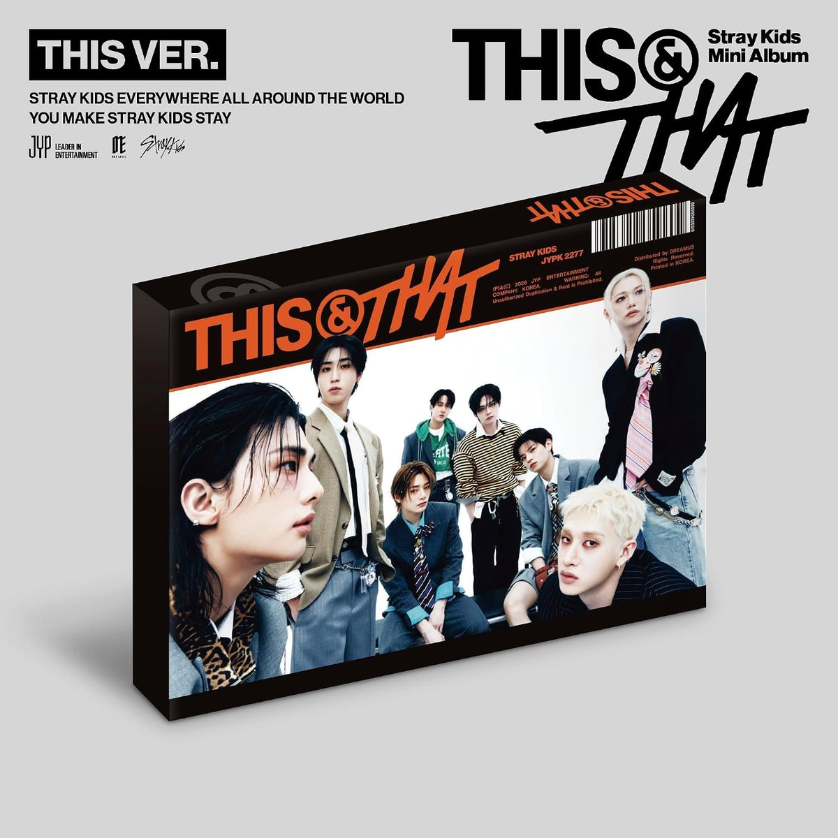 Stray Kids - 10th Mini Album [THIS & THAT] (THIS VER. / THAT VER.) - CD