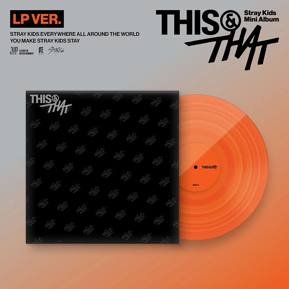 Stray Kids - 10th Mini Album [THIS & THAT] (LP Ver. Orange Vinyl) - LP