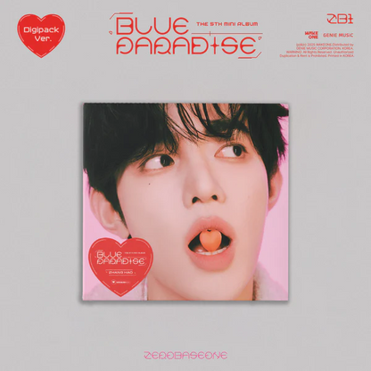 ZEROBASEONE - 5th Mini Album [BLUE PARADISE] - (Digipack Ver.)
