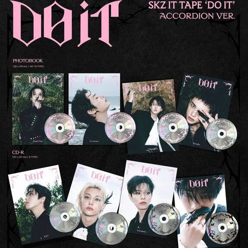 STRAY KIDS - SKZ IT TAPE [DO IT] (Accordion Ver..) (Random Versions)