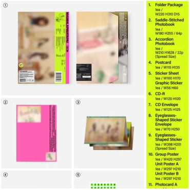 ILLIT - 4th Mini Album [MAMIHLAPINATAPAI] - CD