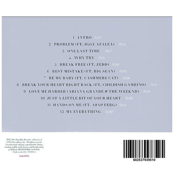 Ariana Grande - My Everything - CD