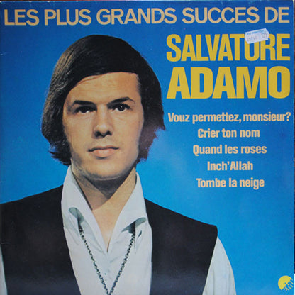 Adamo - Les Plus Grands Succes De Salvatore Adamo - 2LP (Used Vinyl)