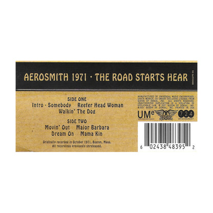 Aerosmith - 1971: The Road Starts Here - K7