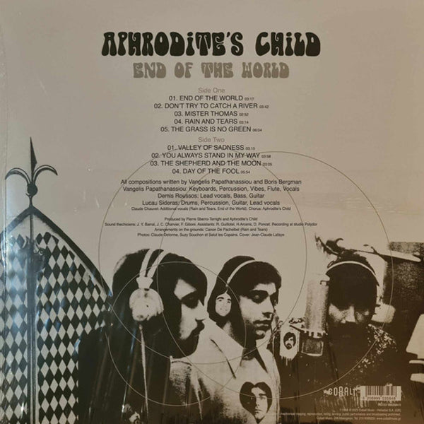 Aphrodite's Child - End Of The World (Rain & Tears) (55th Anniversary Limited Edition - Numbered Limited to 500 Copies) - LP