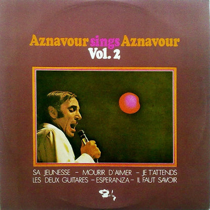 Charles Aznavour - Aznavour Sings Aznavour Vol. 2 - LP (Used Vinyl)