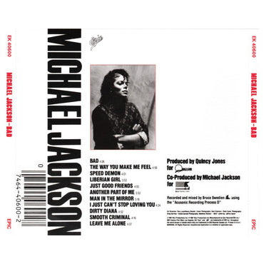 Michael Jackson - Bad - CD