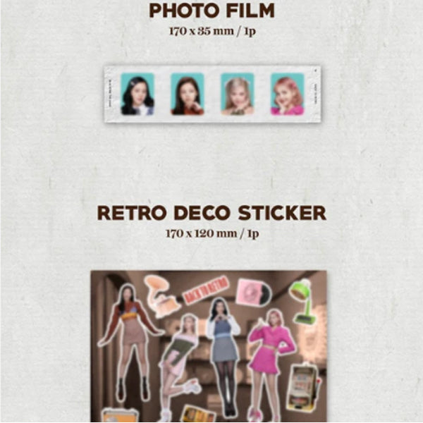 Shop BLACKPINK - THE GAME PHOTOCARD COLLECTION BACK TO RETRO now online in UAE