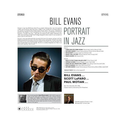 Bill Evans Trio* - Portrait In Jazz (Jazz Images Limited Edition) - LP