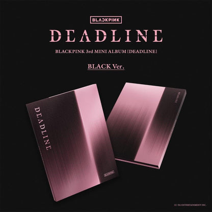 [Pre-Order] Blackpink - 3rd Mini Album [Deadline] (Black Version) - CD
