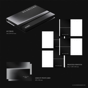 [Pre-Order] Blackpink - 3rd Mini Album [Deadline] (Gray Version) - CD