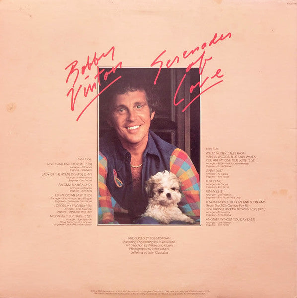 بوبي فينتون - أغاني الحب - ألبوم (فينيل مستعمل)