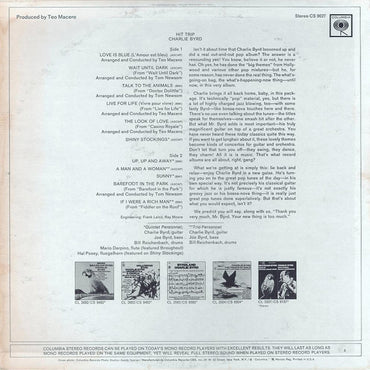 Charlie Byrd - Hit Trip - LP (Used Vinyl)