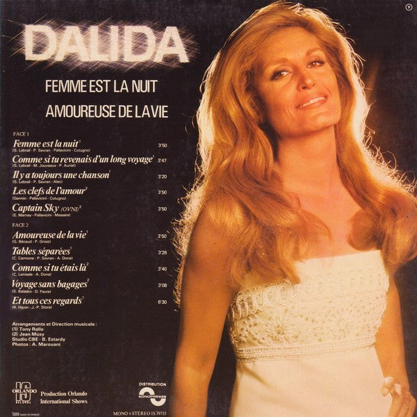 Dalida - Amoureuse De La Vie - LP (Used Vinyl)