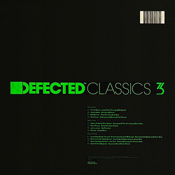 Various Artists - Defected Classics 3 - 3x12"