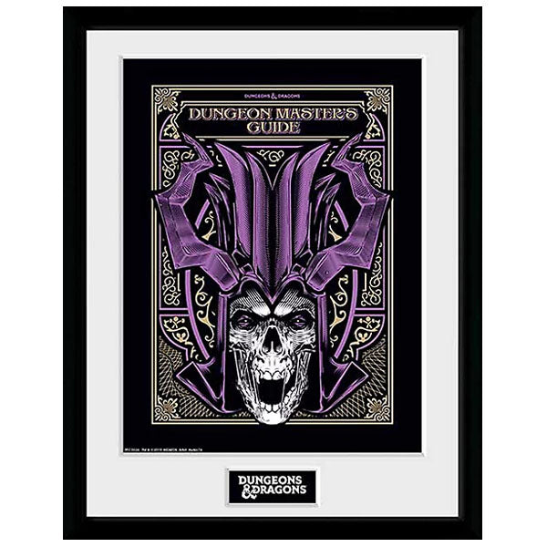 DUNGEONS & DRAGONS - Framed print "Master's Guide" (30x40)