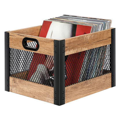 Echo Audio - Album Shelf Cube Container for Storing Vinyl Record LP | Albums (Record Crate)
