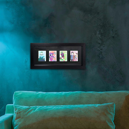 إطار - إطار تجميع بطاقات التداول، 4 أوضاع، أسود (407 سم)