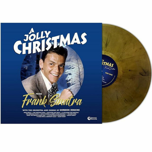 Frank Sinatra - A Jolly Christmas From Frank Sinatra (Gold Marble Vinyl) - LP