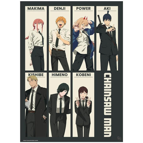 CHAINSAW MAN - Poster Chibi 52x38 - Devil Hunters