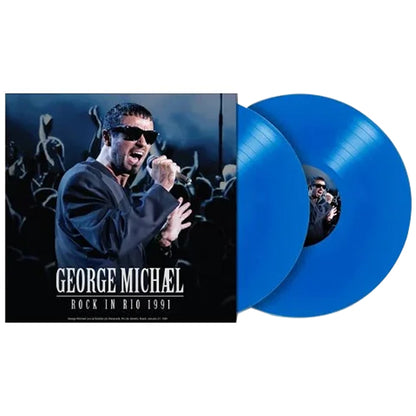 GEORGE MICHAEL - Rock In Rio 1991 (Transparent Blue Vinyl) - 2LP. Now available online music store in UAE
