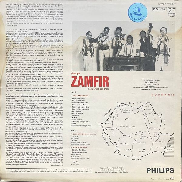 جورجي زامفير – Le Génie De La Flûte De Pan - LP (فينيل مستعمل) (تغطية الأضرار الناجمة عن الماء)