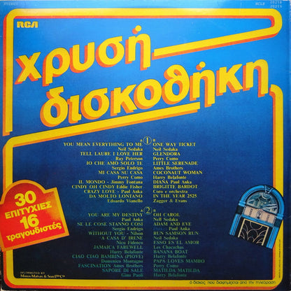 Various Artist - Χρυσή Δισκοθήκη - 2LP (Used Vinyl)