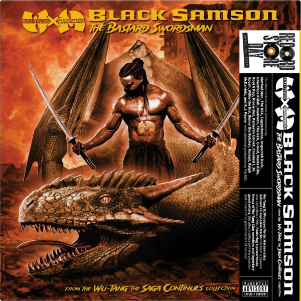 Wu-Tang & Mathematics - Black Samson, The Bastard Swordsman: Wu-Tang, Saga Continues (RSD 2025 Limited Edition - 5000 Copies) - 2LP