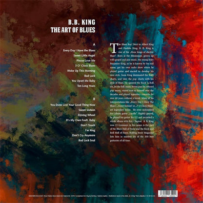 B. B. King - The Art Of Blues ( Limited Edition Blue Marbled Vinyl) - LP