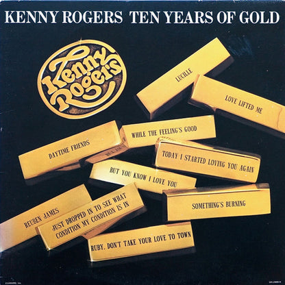 Kenny Rogers - Ten Years Of Gold - LP (Used Vinyl)