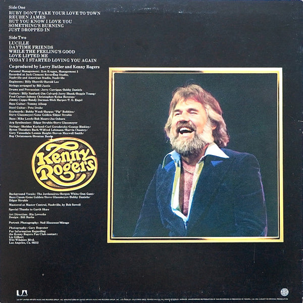 Kenny Rogers - Ten Years Of Gold - LP (Used Vinyl)