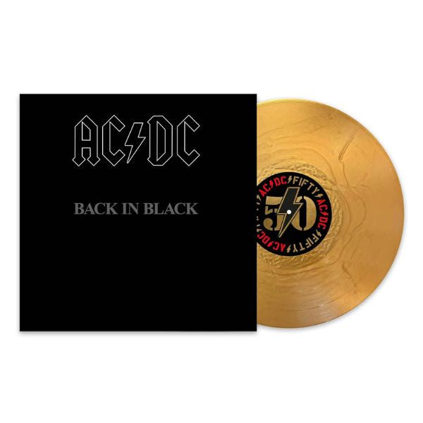 AC/DC - Back in Black (إصدار محدود من الفينيل الذهبي) - ألبوم