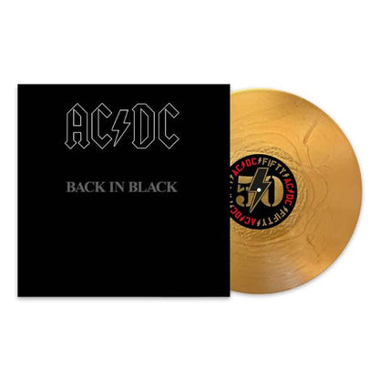AC/DC - Back in Black (إصدار محدود من الفينيل الذهبي) - ألبوم