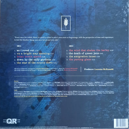 Loreena McKennitt - The Wind That Shakes The Barley [Limited Edition Transparent Yellow Vinyl) - LP