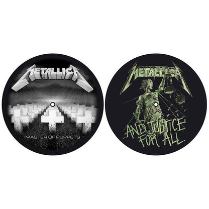 Buy Metallica - Slipmat Master Of Puppets/And Justice For All - Pair. now in online in UAE