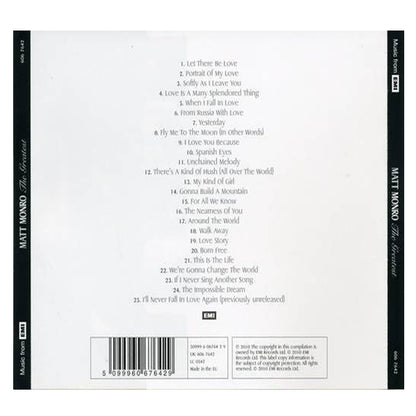 Matt Monro - Greatest - CD