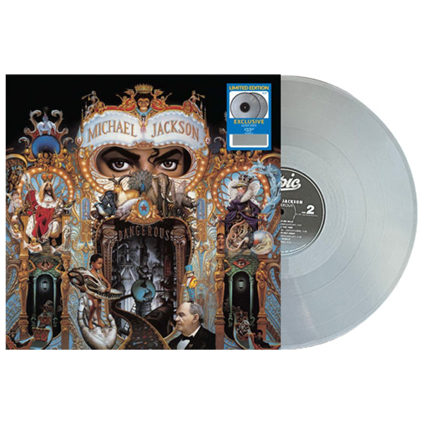 Michael Jackson - Dangerous (Limited Edition Silver Vinyl) - 2LP