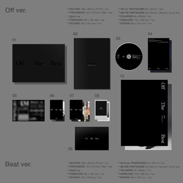 Shop I.M - 3rd EP [Off The Beat] (Photobook Ver.). now online in UAE