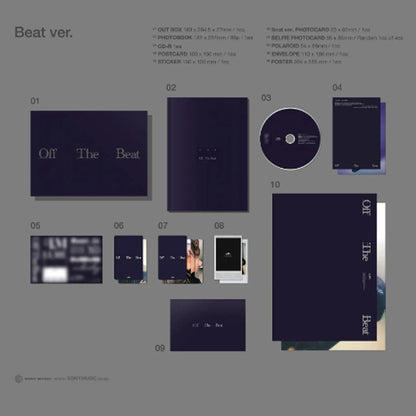I.M - 3rd EP [Off The Beat] (Photobook Ver.). Buy music now store uae