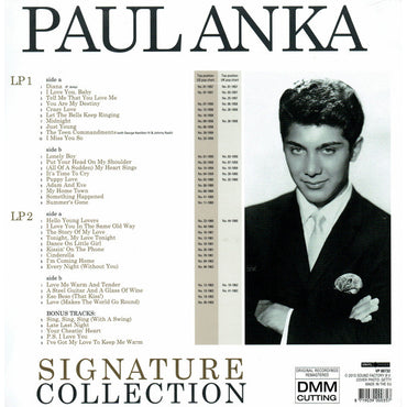 Paul Anka - Signature Collection - 2LP. Now available online in uae